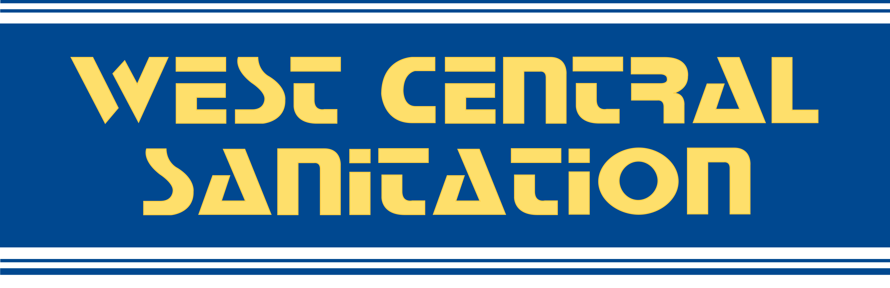 West Central Sanitation's Logo