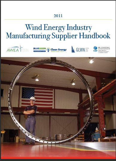 Thumbnail Image For Wind Energy Industry  Manufacturing Supplier Handbook - Click Here To See